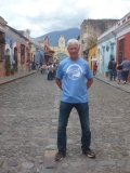 Dr. Bosela sight seeing in Guatemala