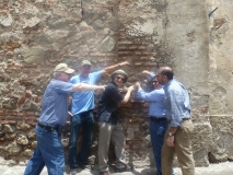 How many forensic engineers does it take to measure a crack in a stone wall?