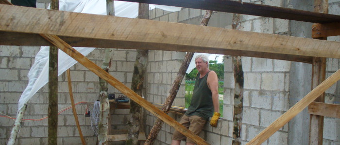 Paul Bosela working with Engineers Without Borders Cleveland State University in Belize