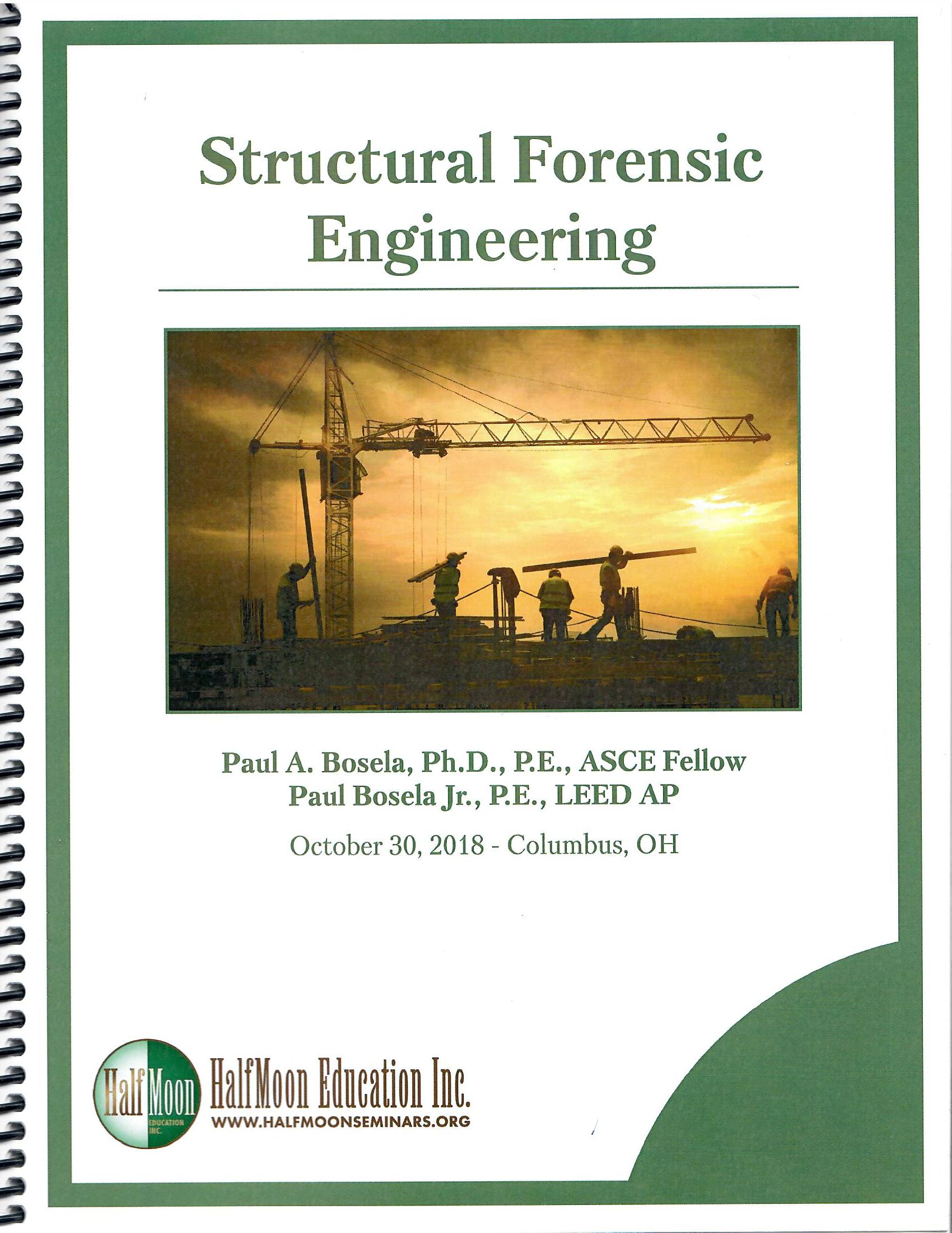 Structural Forensic Engineering Book Cover